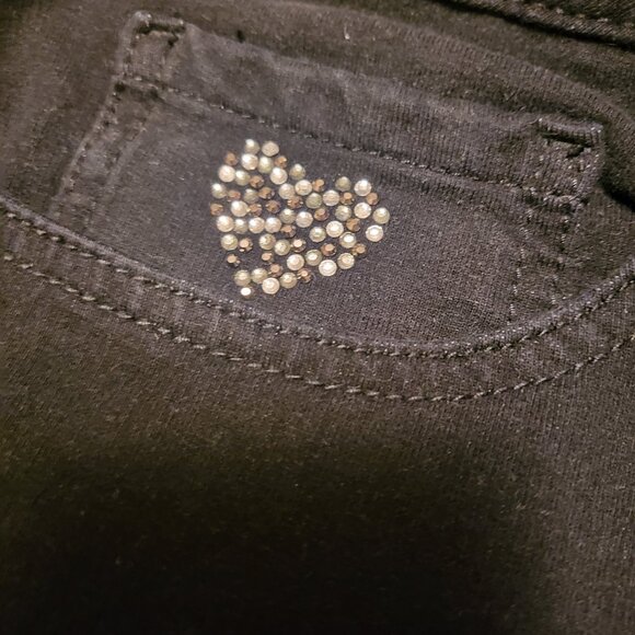 Dream Jeannes by Quacker Factory Women's Jeans Size 16 Short Black - Picture 3 of 13